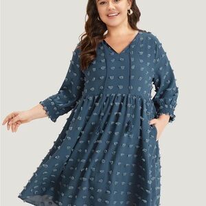 BloomChic Blue Dress